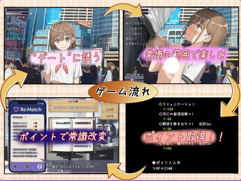 【PC/AI汉化/互动/RPG游戏/1.90G】 常识改变匹配~只属于两人的特别规则~ Ver1.0.4 AI汉化版+互动RPG游戏+1.90G