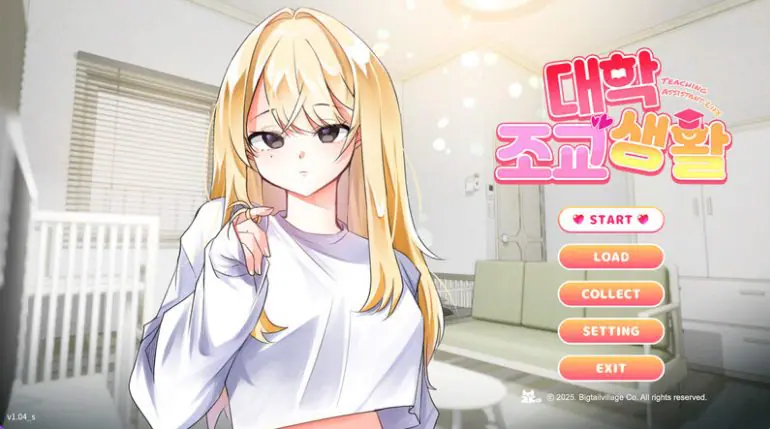 【PC/官中/养成/SLG游戏/1.1G】大学助教生活（Teaching Assistant Life）Ver1.11 官中步兵版+养成SLG游戏+1.1G