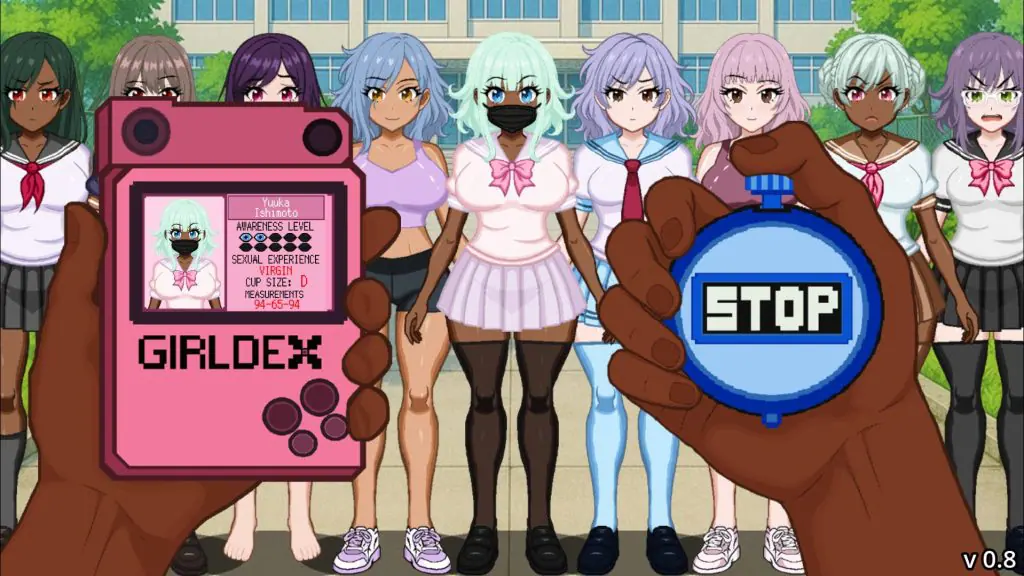 【PC/生肉/互动/SLG游戏/1.10G】 停止大师：时间冻结访客（Stop Master The Time Freeze Visitor）生肉版+互动SLG游戏+1.10G