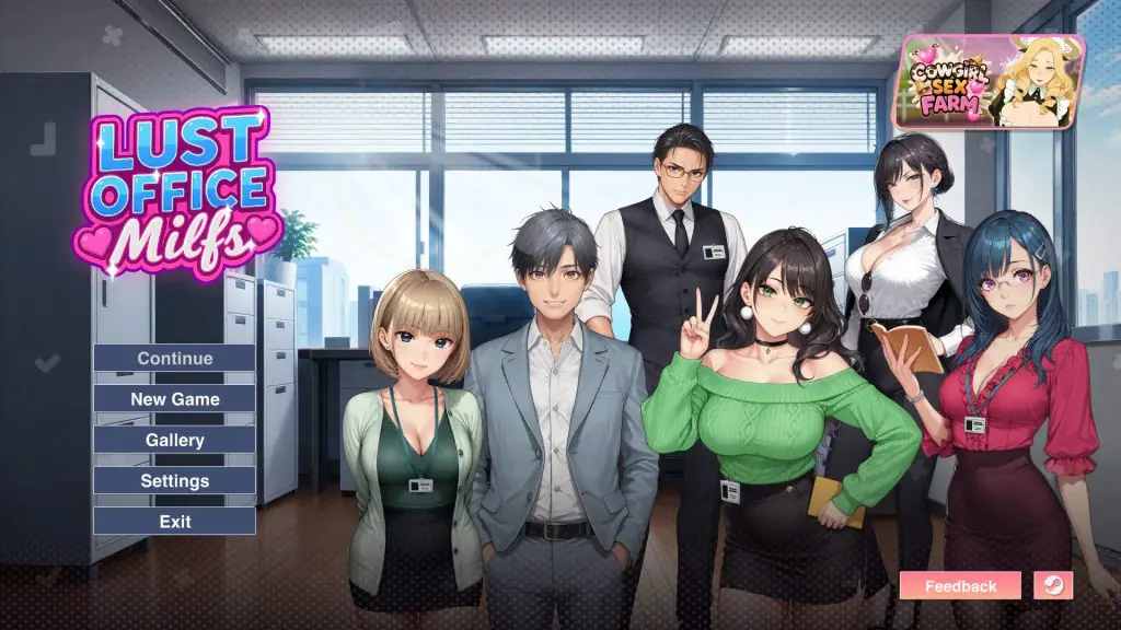 【PC/官中/亚洲风/SLG游戏/1.50G】 欲望办公室熟女 (Lust Office MILFs) 官中步兵版+存档+亚洲风SLG游戏+1.50G