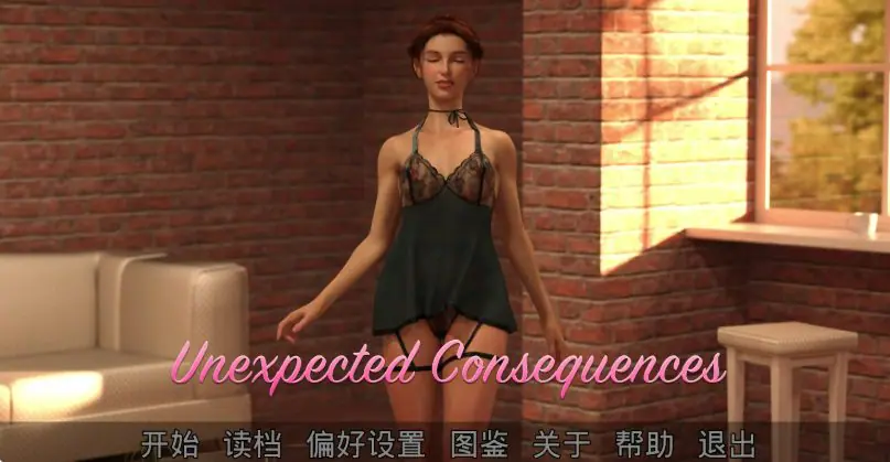 【PC/AI汉化版/3D/欧美/恋爱/SLG游戏/3.43G】意外后果 (Unexpected Consequences) Ver0.18 AI汉化版+欧美SLG游戏+3.43G