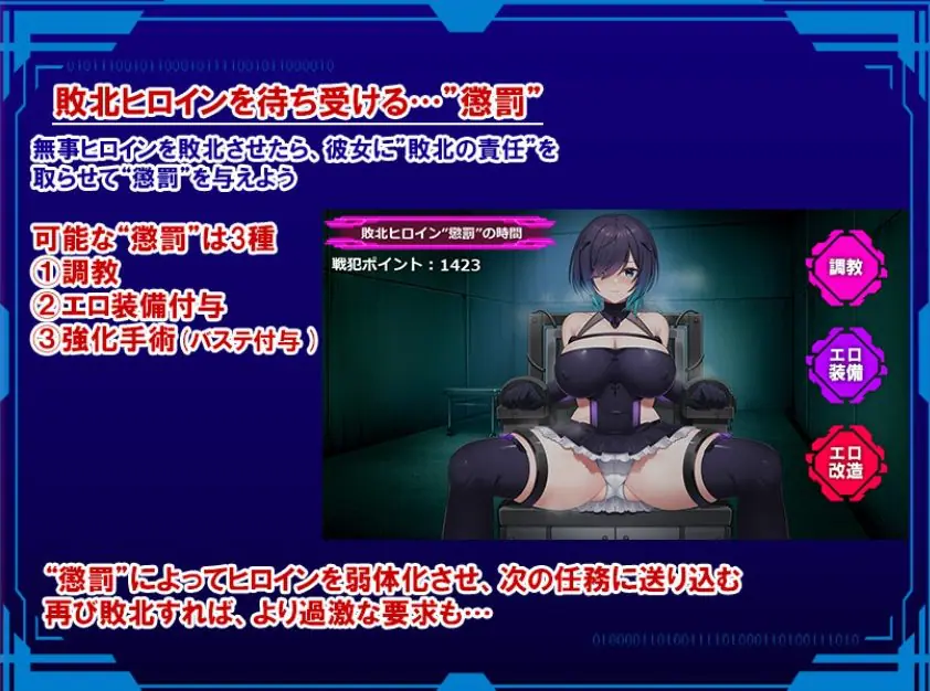 【PC/AI汉化/回合/RPG游戏/1.20G】 圣隶战姬克洛伊～直到「最強」沉沦于权力～Ver1.04 AI汉化版+全回想存档+回合RPG游戏+1.20G