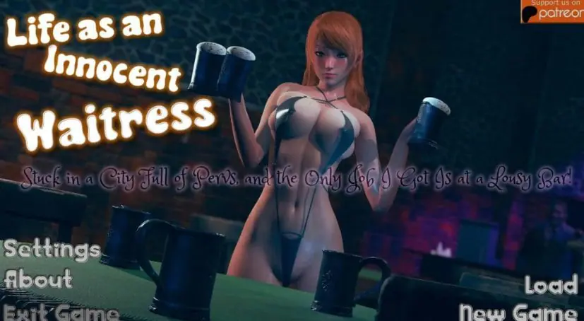 【PC/安卓/AI汉化/欧美/3D/沙盒/SLG游戏/2.17G】无辜服务员的生活 (Life as an Innocent Waitress) Ver0.4.1 AI汉化版+PC+安卓+欧美3D沙盒SLG游戏+2.17G