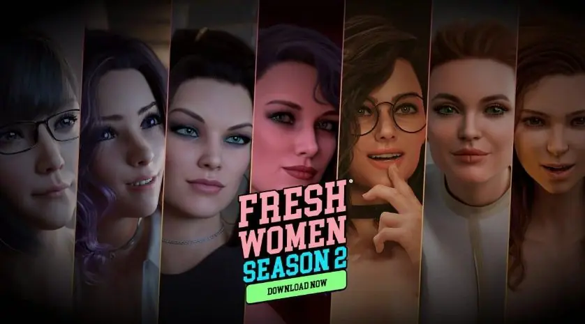 【PC/安卓/官中/欧美/SLG游戏/8.77G】 新生也疯狂第2季 + 第1季(FreshWomen) 官中赞助最终版+PC+安卓+欧美SLG游戏+8.77G
