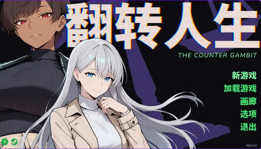 【PC/官中/日式/SLG游戏/860M】 翻转人生 （The Counter Gambit） Ver1.0.1 官中步兵版+日式SLG游戏+860M