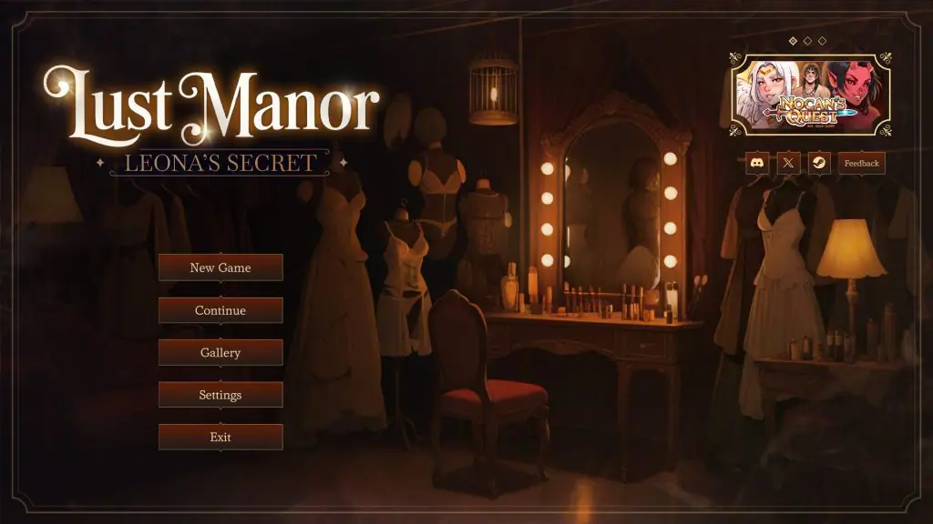 【PC/官中/日式/SLG游戏/1.10G】欲望庄园：利奥娜的秘密 （Lust Manor: Leona&rsquo;s Secret） 官中步兵版+日式SLG游戏+1.10G