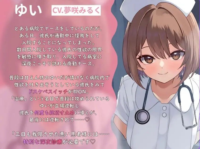 【PC/汉化/日式/SLG游戏/320M】 夜班护士的诊疗，人家会全部帮你看着哦♡- Ver26.01.13 正式版+日式SLG游戏+320M