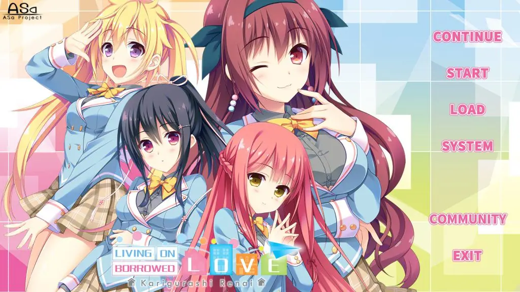 【PC/官中/日式/ADV游戏/3.10G】 寄宿之恋 （かりぐらし恋愛） 官中步兵版+全CG存档+日式ADV游戏+3.10G