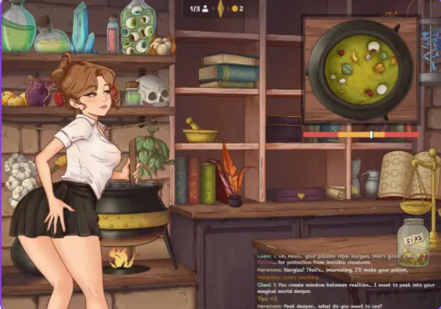 【PC/安卓/AI汉化/日式/RPG游戏/910M】赫敏的商店(Hermione’s Shop) Ver0.2.7 PC+安卓+内嵌AI汉化步兵版+作弊码+910M