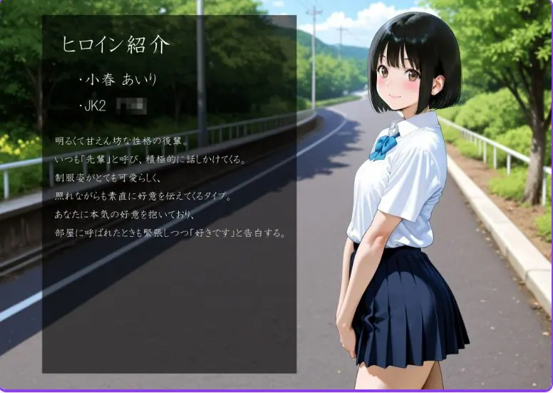 【PC/AI汉化/日式/SLG游戏/1.80G】我把喜欢我的后辈叫到家里 （俺のことが好きな後輩を自宅に呼んで犯してみた） AI汉化版+日式SLG游戏+1.80G