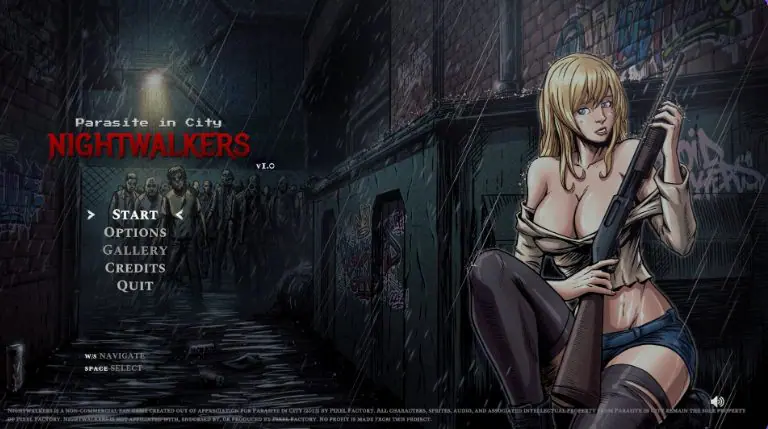 【PC/生肉/动作/ACT游戏/440M】 寄生虫城市:夜行者 (Parasite in City Nightwalkers) Ver1.05 生肉版+动作ACT游戏+440M
