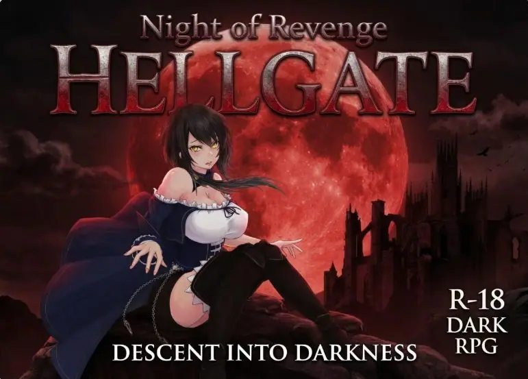 【PC/官中/动作/ACT游戏/2.9G】 魔女复仇之夜 “地狱之门：堕入黑暗” （Night of Revenge “HELLGATE: Descent Into Darkness”） 大型MOD Ver1.2.6 官中版+汉化补丁+存档+动作ACT游戏+2.9G