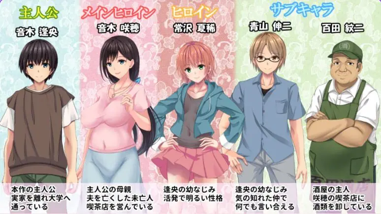 【PC/官中/日式/ADV游戏/1.30G】 母色明媚 (母うらら) 官中版+日式ADV游戏+1.30G