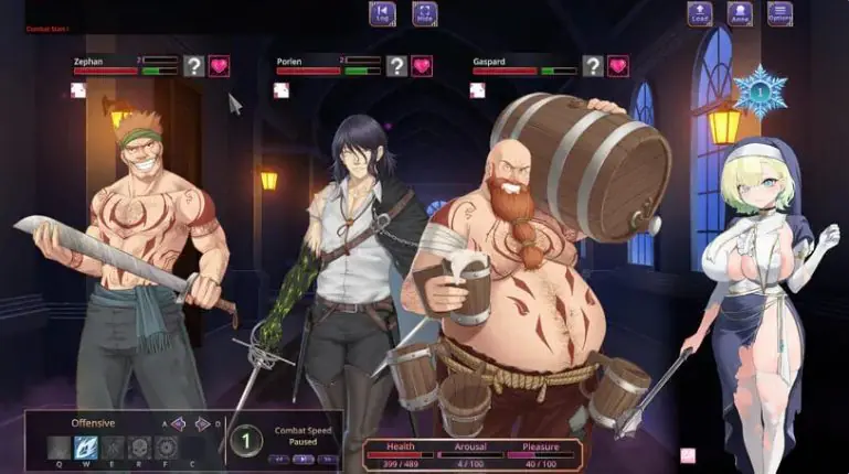 【PC/生肉/日式/RPG游戏/720M】 恶行城堡 (Castle of Vice Alpha) Ver0.13.1 生肉步兵版+存档+日式RPG游戏+720M