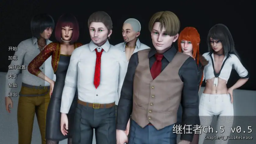【PC/安卓/AI汉化版/亚洲/SLG/6.10G】继承者(The Successor )Ch.5Ver0.5 内嵌AI汉化+PC+安卓+亚洲风动态SLG游戏+6.10G