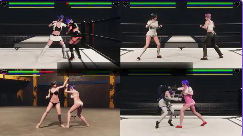 【PC/生肉/格斗/3D游戏/5.26G】 隆隆燃烧 (RUMBLE BLAZING) Ver4001 生肉版+格斗3D游戏+5.26G